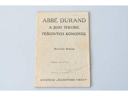 9455 abbe durand a jeho theorie pescovych koncovek