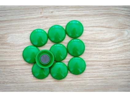 2777 1 magneticky oznacovac zeleny