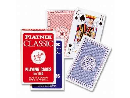 4582 poker karty plastic 100