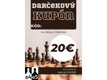 6207 1 sachova poukazka 20