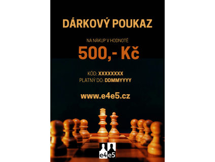 Šachová poukázka 500 Kč