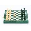 8939 5 magneticke drevene sachy mini zelene