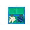 8942 4 magneticke drevene sachy mini modre