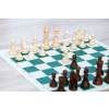 9551 4 drevene sachy staunton komplet zelene