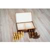 3083 3 sachove figurky profesional v drevenom boxe