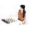 5548 8 5548 8 drevene sachy staunton s rolovacou sachovnicou b w